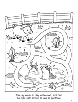 Fun Farm Animal Mazes