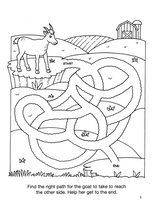 Fun Farm Animal Mazes