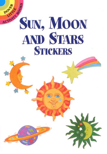 Sun, Moon and Stars Stickers