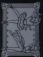 Ballet Stained Glass Coloring Book