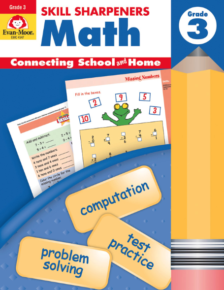 Skill Sharpeners: Math Grade 3