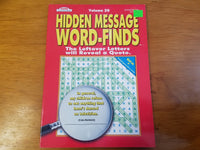 Hidden Message Word-Finds Volume 20