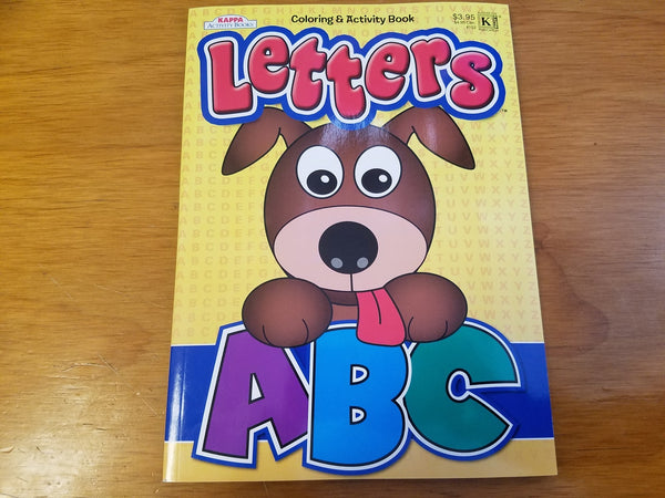 Coloring & Activity Book: Letters ABC