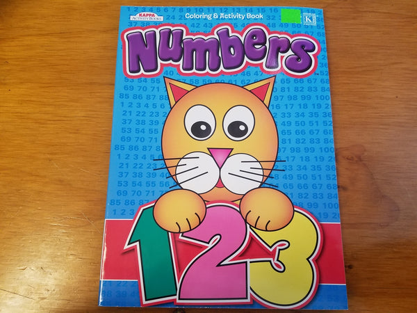 Coloring & Activity Book: Numbers 123