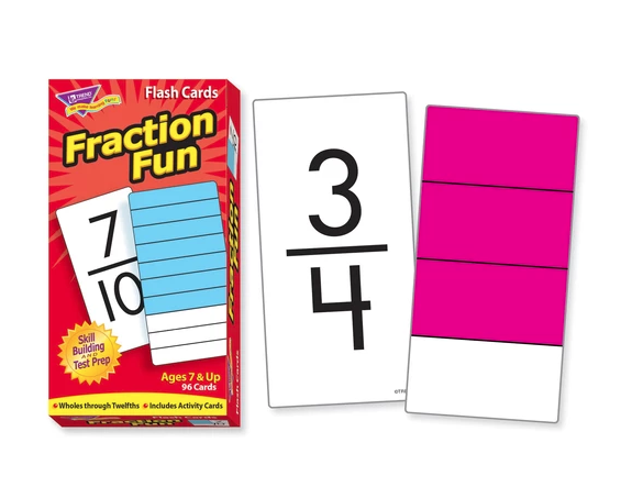 Fraction Fun Flash Cards – Miller Pads & Paper