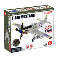 F-51D Mustang 4D Puzzle