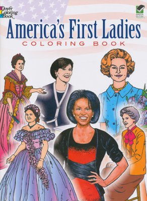 America's First Ladies Coloring Book
