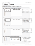 Critical Thinking: Test-taking Practice for Math (Grade 4)