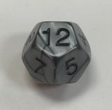 12-Sided Olympic Pearlized Die