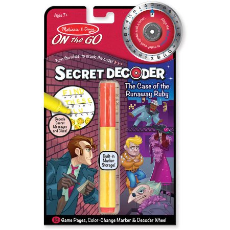 On the Go Secret Decoder-Case of the Runaway Ruby