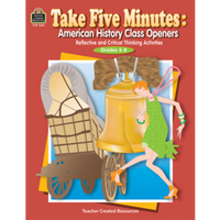 Take 5 Minutes: American History Class Openers