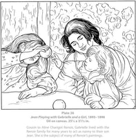 Color Your Own Renoir Paintings