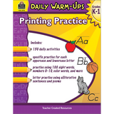 Daily Warm-Ups: Printing Practice (Grades K-1)