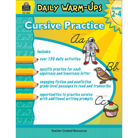 Daily Warm-Ups: Cursive Practice (Grades 2-4)