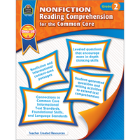 Nonfiction Reading Comprehension for the Common Core (Grade 2)