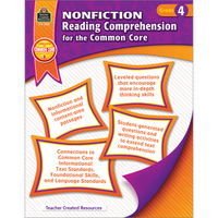 Nonfiction Reading Comprehension for the Common Core (Grade 4)