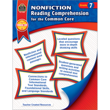 Nonfiction Reading Comprehension for the Common Core (Grade 7)