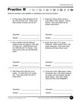 Word Problems: Grade 4 (Practice Makes Perfect)