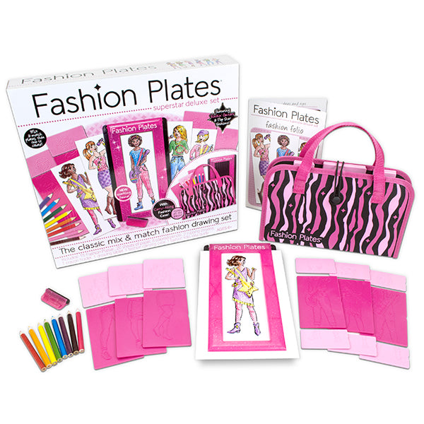 Fashion Plates Super Star Deluxe Kit
