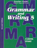 Grammar & Writing Teacher Edition Grade 5 2nd Edition