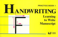 Handwriting: Learning to Write Manuscript (Grade 1)