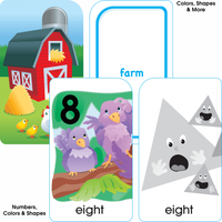 Preschool 4-pack Flash Cards
