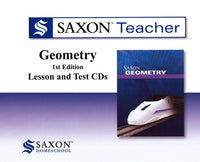Saxon Teacher for Geometry, 1st Edition on CD-ROM