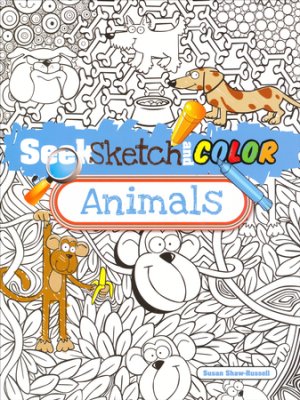 Seek, Sketch, and Color: Animals