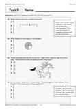 Critical Thinking: Test-taking Practice for Math (Grade 3)