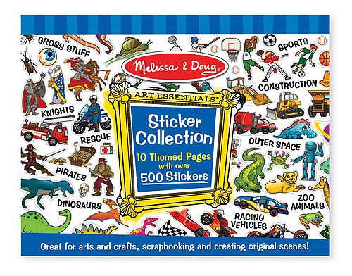 Blue Sticker Collection