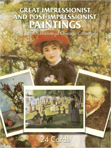 Great Impressionist & Post-Impressionist Paintings 24 Art Cards