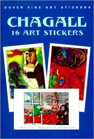 Chagall: 16 Art Stickers