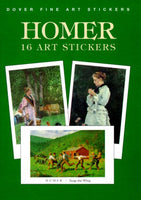 Homer: 16 Art Sticker
