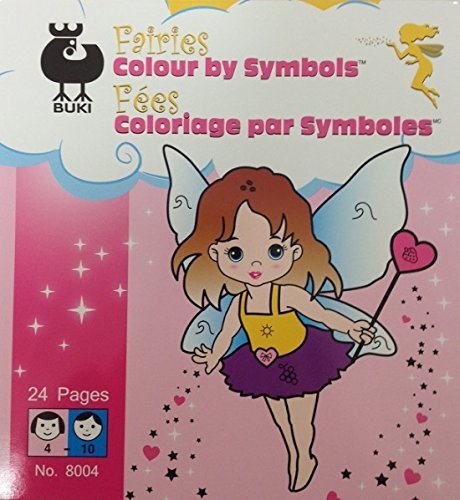 Fairies Color by Symbols