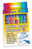 Sargent Art - 8 White Board Crayons