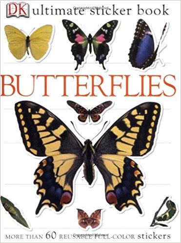 Ultimate Sticker Book: Butterflies