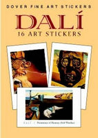 Dali: 16 Art Stickers