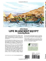 Life in Ancient Egypt Coloring Book