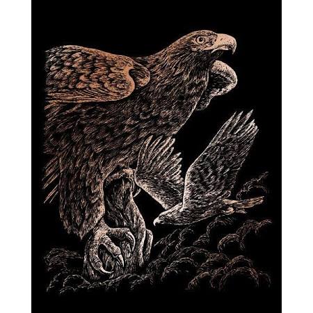 Engraving Art-Hawks (Copper)