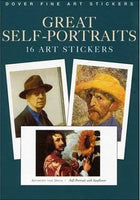 Great Self-Portraits: 16 Art Sticker