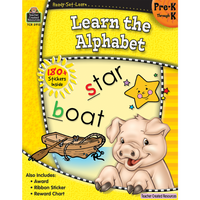 Ready-Set-Learn: Learn The Alphabet (PreK-K)
