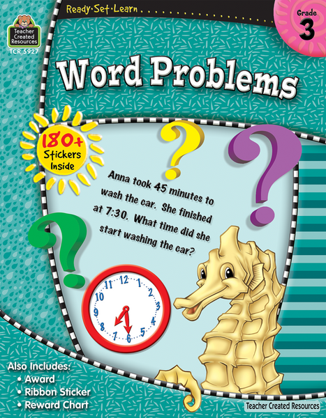 Ready-Set-Learn: Word Problems Grade 3 – Miller Pads & Paper