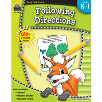 Ready-Set-Learn: Following Directions (Grades K-1)