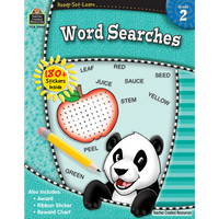 Ready-Set-Learn: Word Searches (Grade 2)