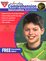 Everyday Comprehension Intervention Activities Grade 4