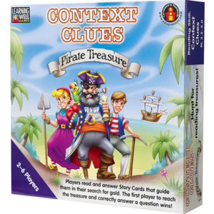 Context Clues Pirate Treasure-Blue