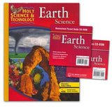 Holt Science & Technology: Earth Science Homeschool Package with Parent Guide CD-ROM