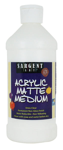 Sargent Art's 16-Ounce Acrylic Matte Medium