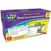Power Pen Reading Comprehension Cards Grade 3