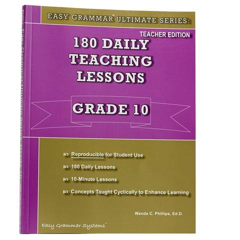 Easy Grammar Ultimate Grade 10 Teacher's Guide